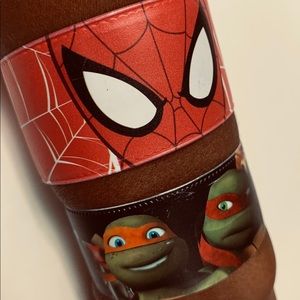 Spider man & Ninja turtle pieces
